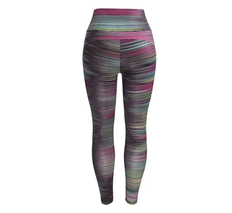 Best 3 Pack Women's Gradient Butterfly High-Waist Butt-Lifting Leggings | Seamless Yoga Pants | Scrunch Elastic Tights