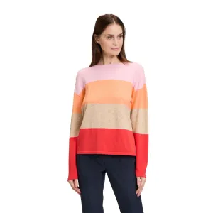 Betty Barclay Knit Patch Orange/Red