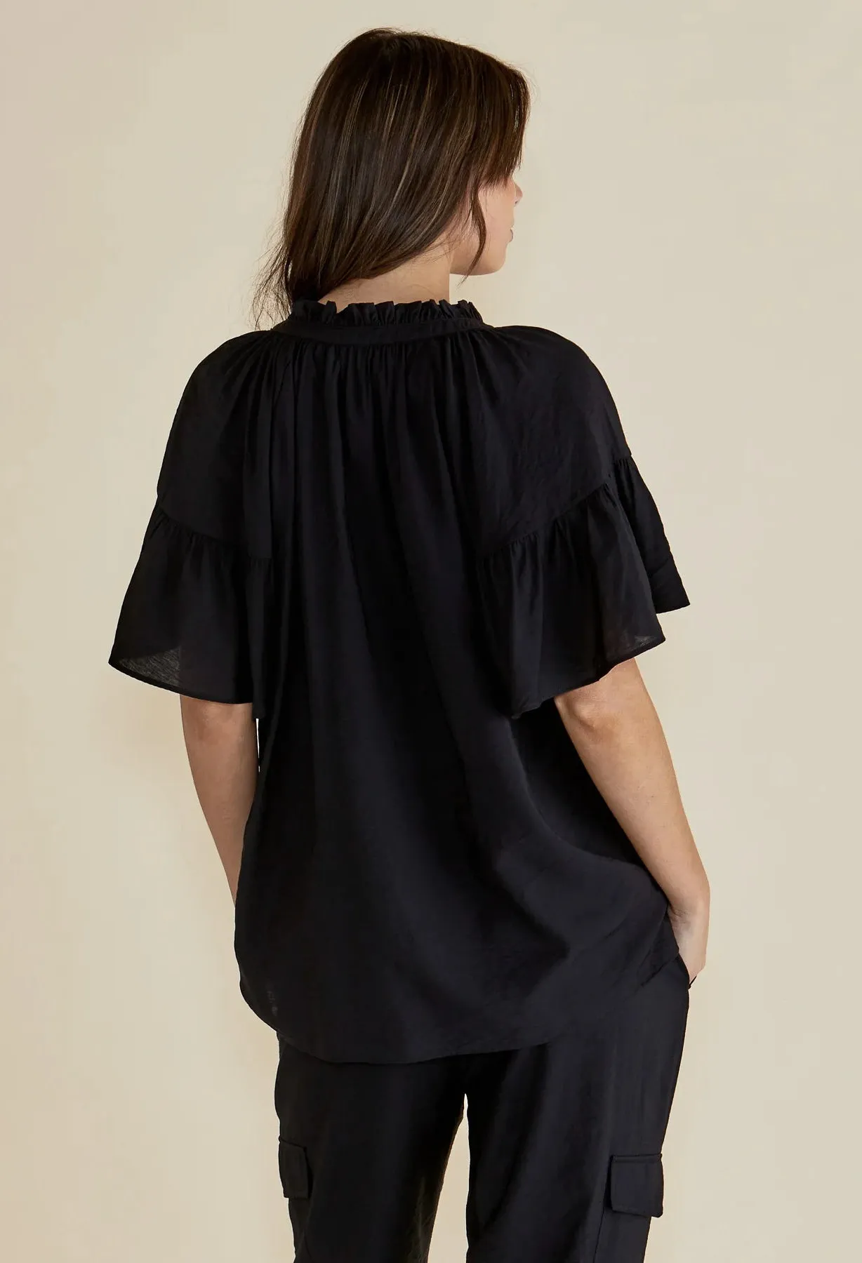 Betty Basics - Vivienne Blouse - Black