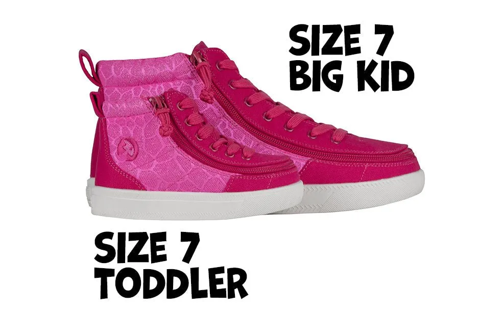 Billy Pink Print BILLY Classic D|R High Tops