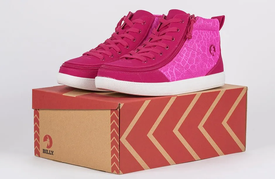 Billy Pink Print BILLY Classic D|R High Tops