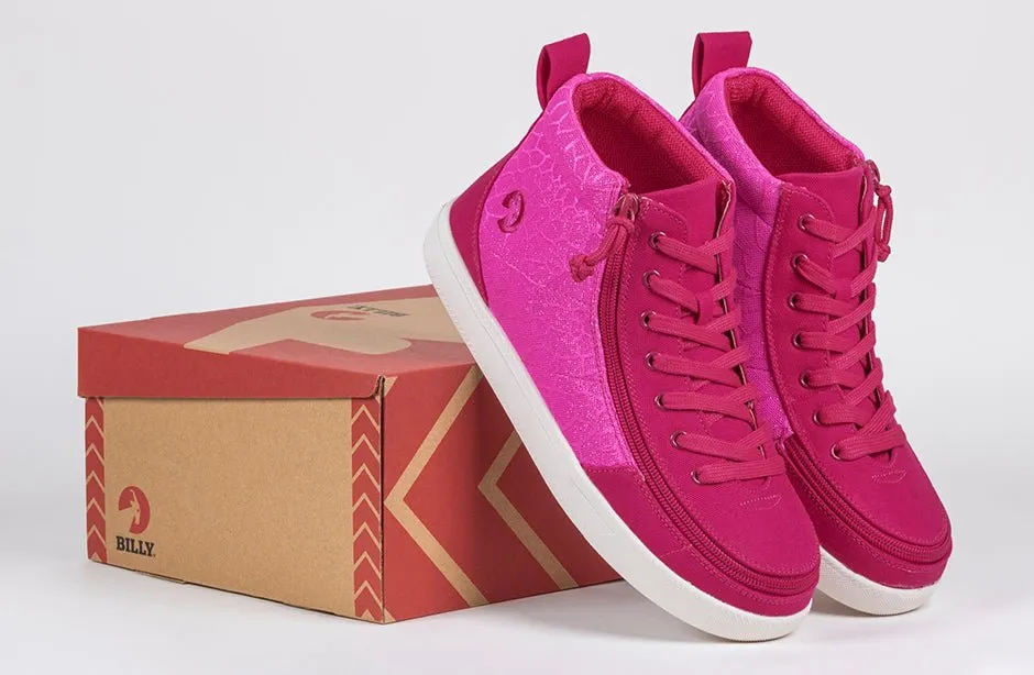 Billy Pink Print BILLY Classic D|R High Tops