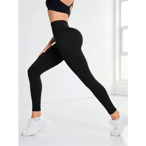 Black Boldness High Waist Active Leggings