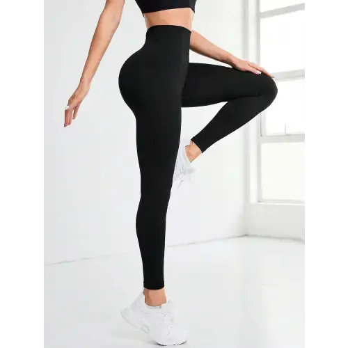 Black Boldness High Waist Active Leggings