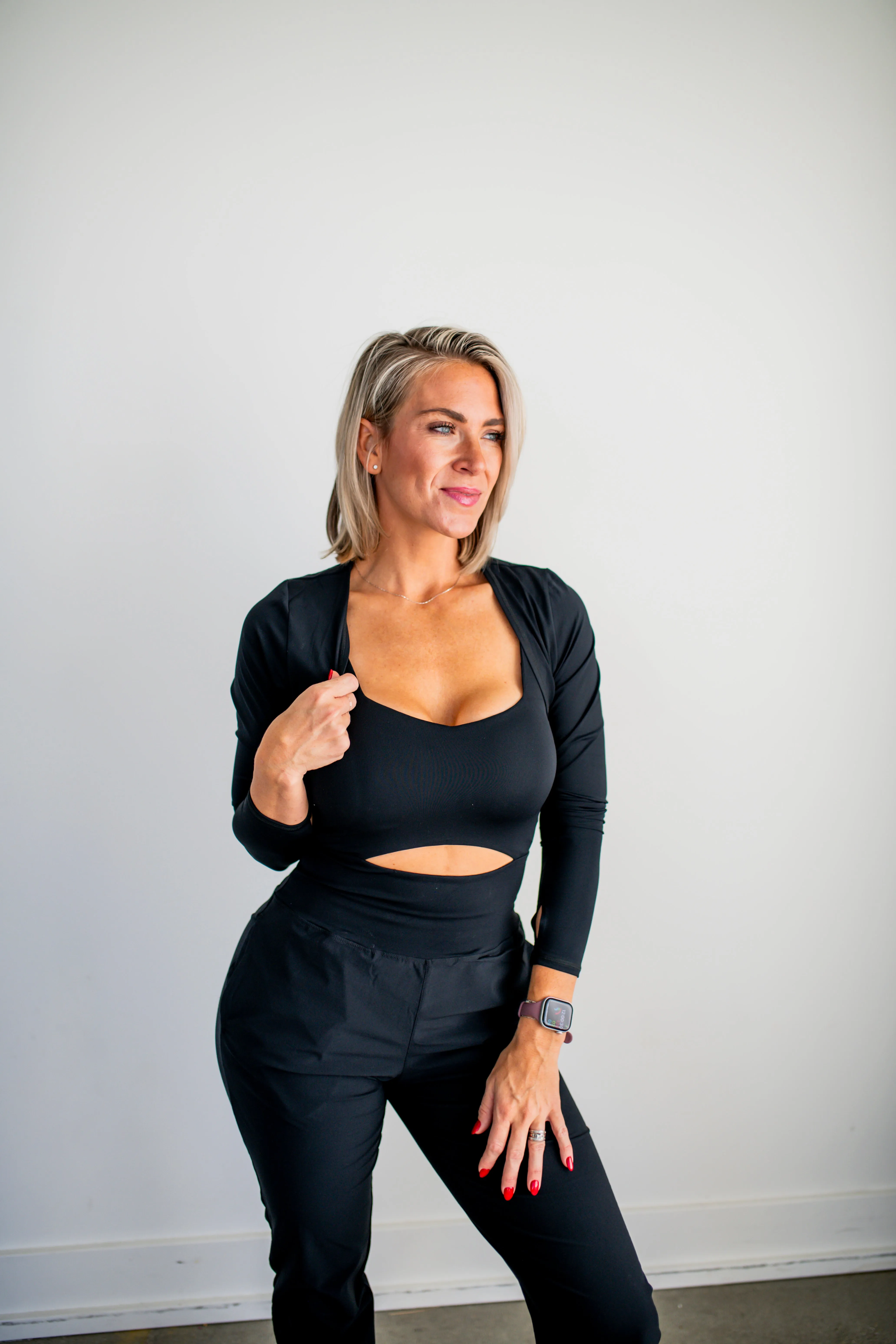 Black Chic Sun-Guard Shrug