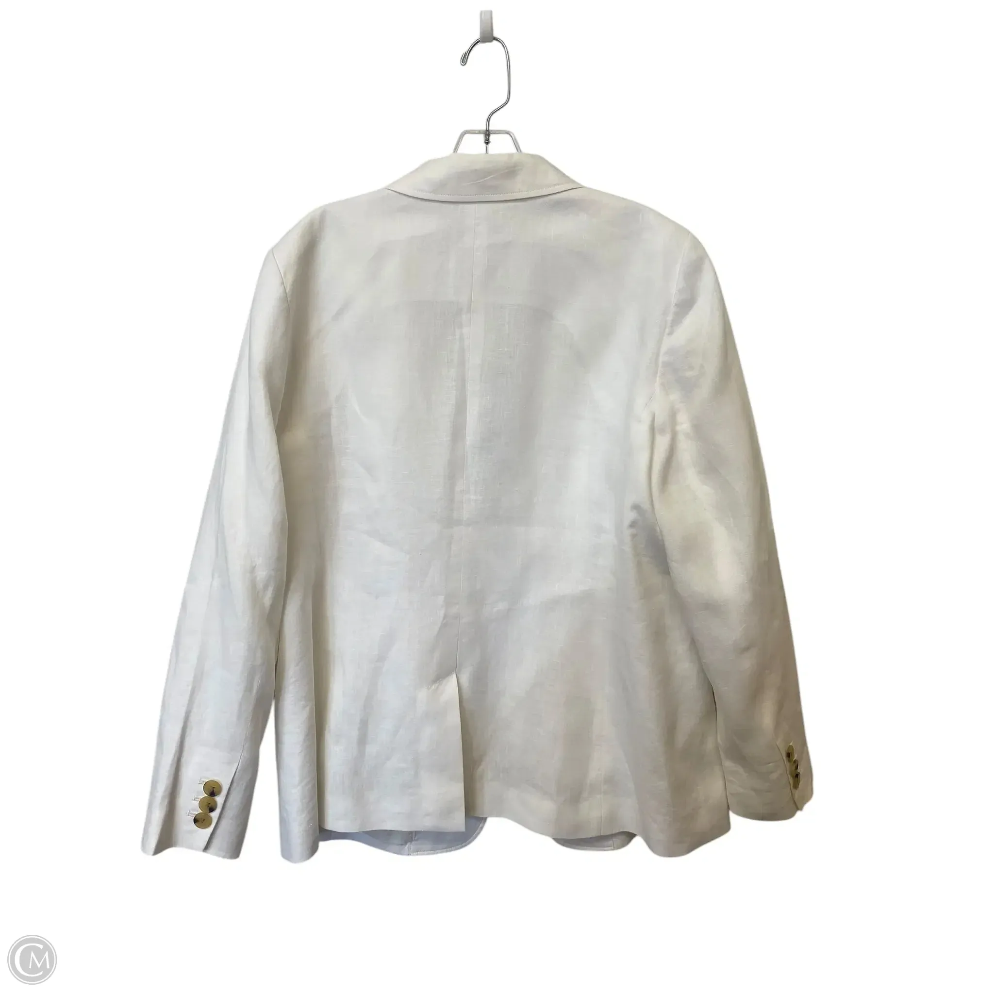Blazer By Talbots In Cream, Size: 16