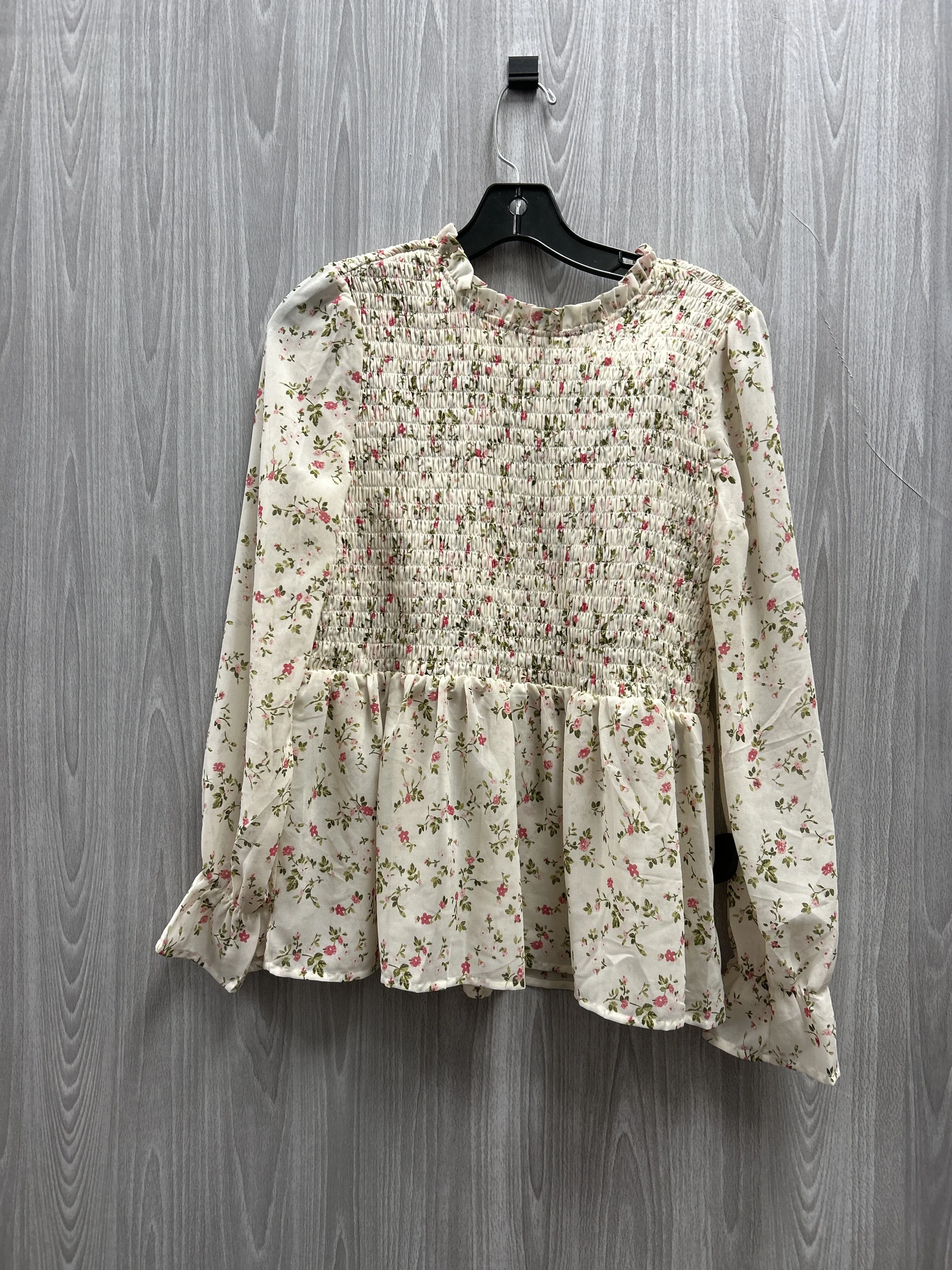 Blouse Long Sleeve By Mi Ami  Size: M