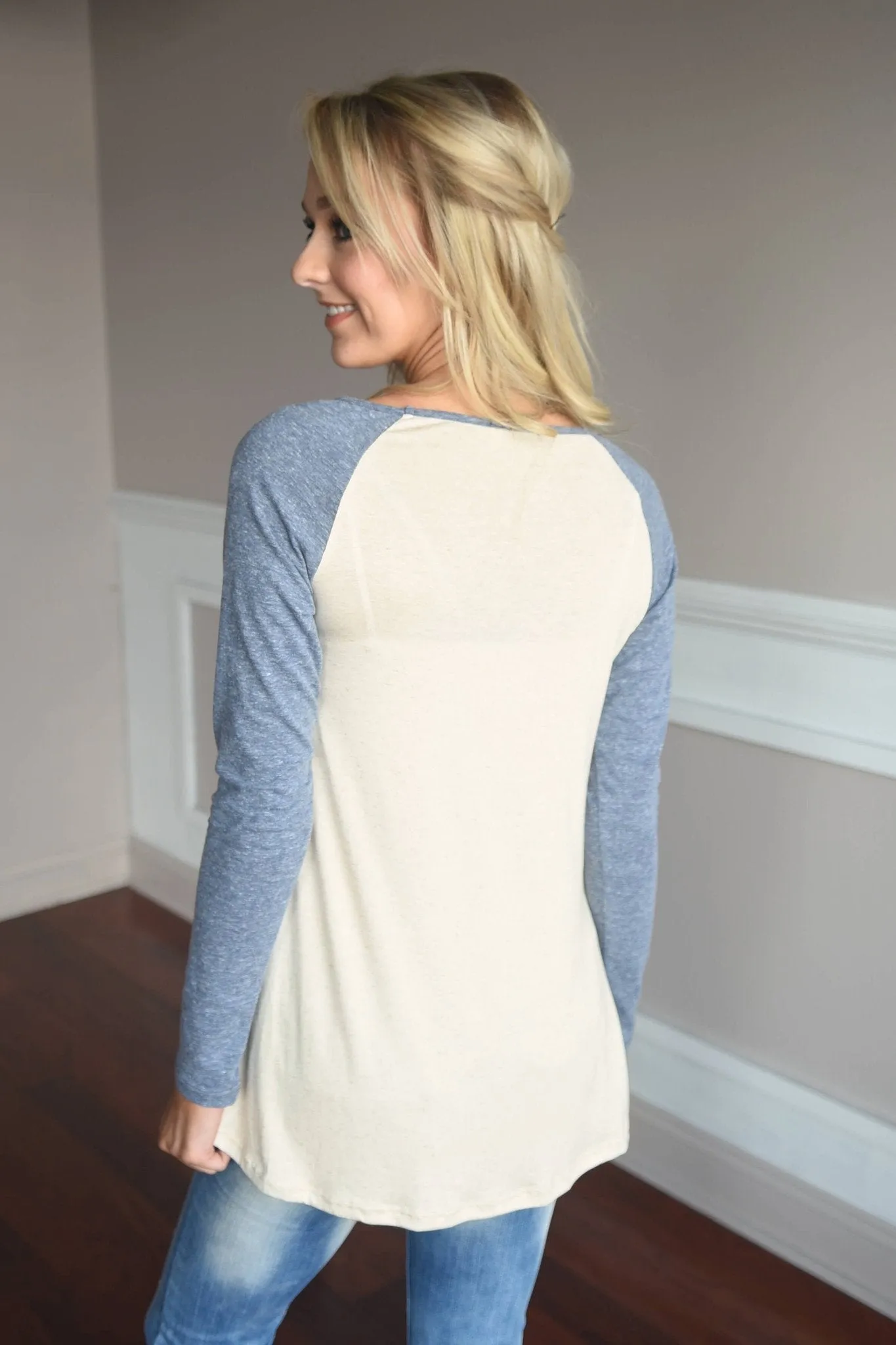Blue Glam Top