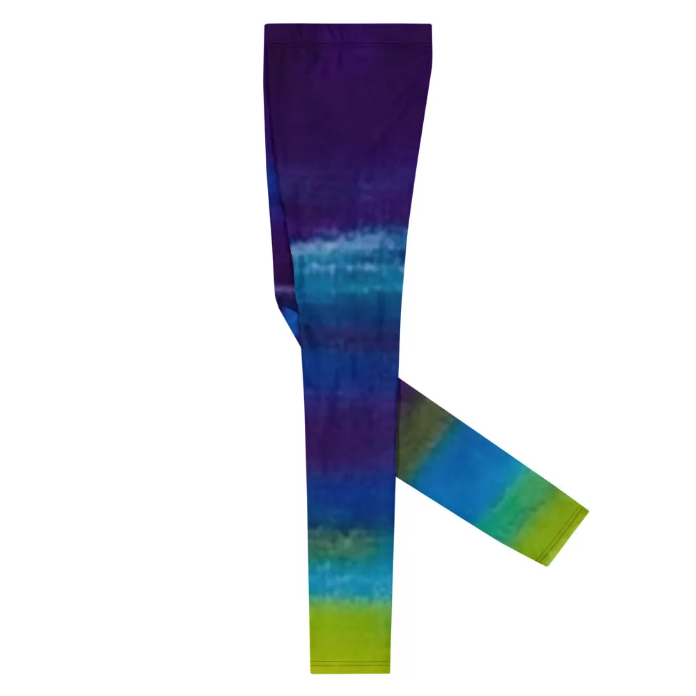 Blue Wave Men's Leggings