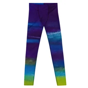 Blue Wave Men's Leggings