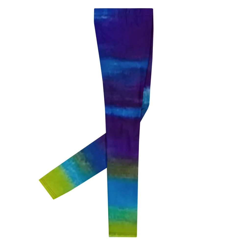 Blue Wave Men's Leggings