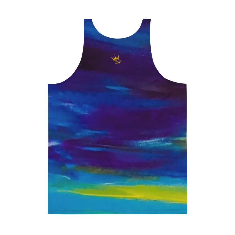 Blue Wave Men's Tank Top