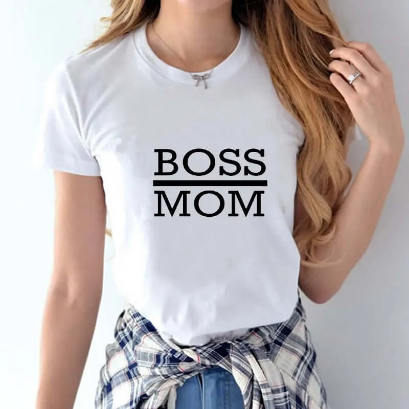 Boss Dad and Boss Mom T-shirts