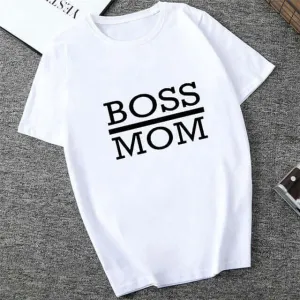 Boss Dad and Boss Mom T-shirts