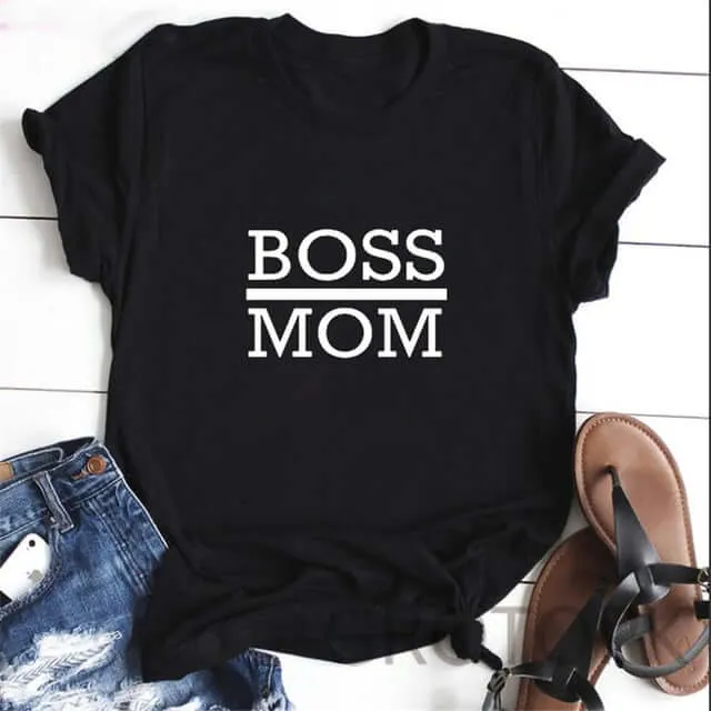 Boss Dad and Boss Mom T-shirts