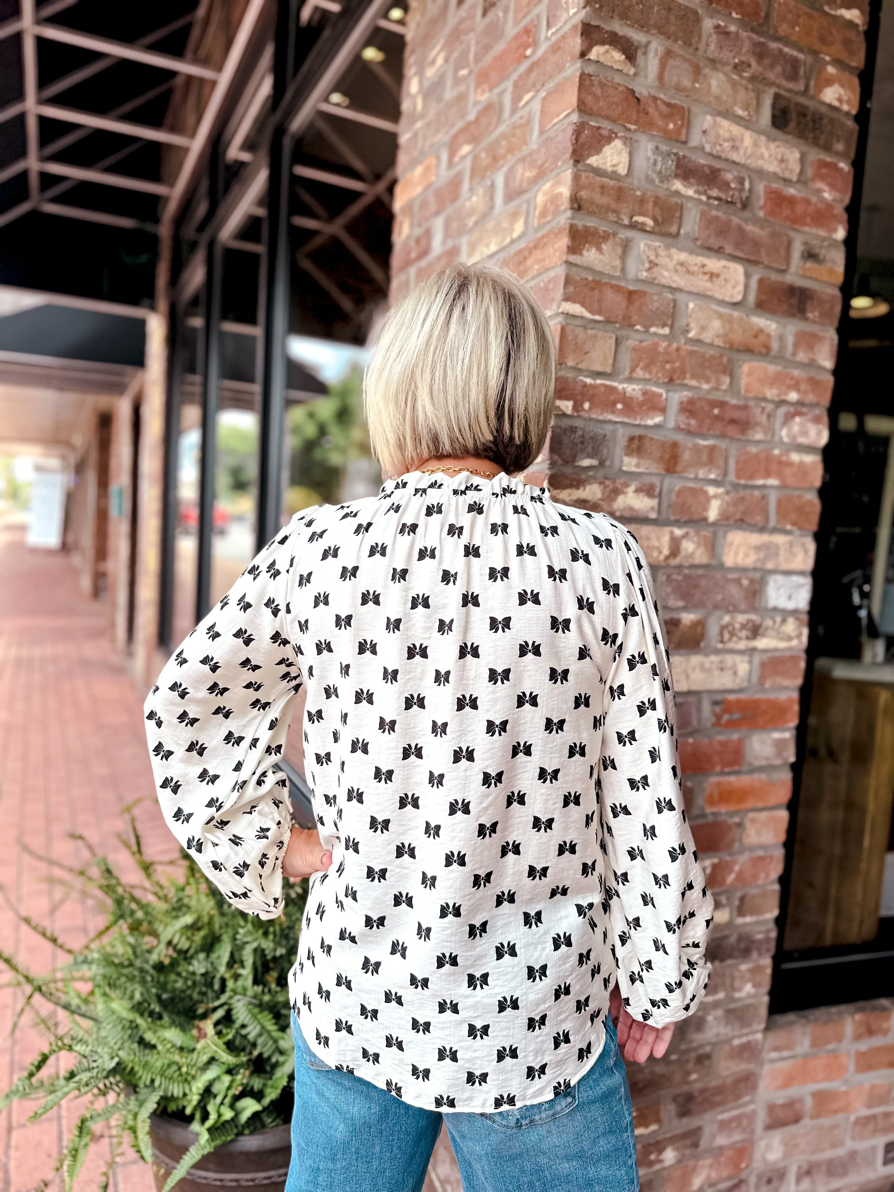 Bow Fabulous Top