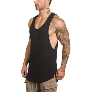 Brand mens sleeveless t shirts Summer Cotton Male Tank Tops gyms Clothing Bodybuilding Undershirt Golds Fitness tanktops tees