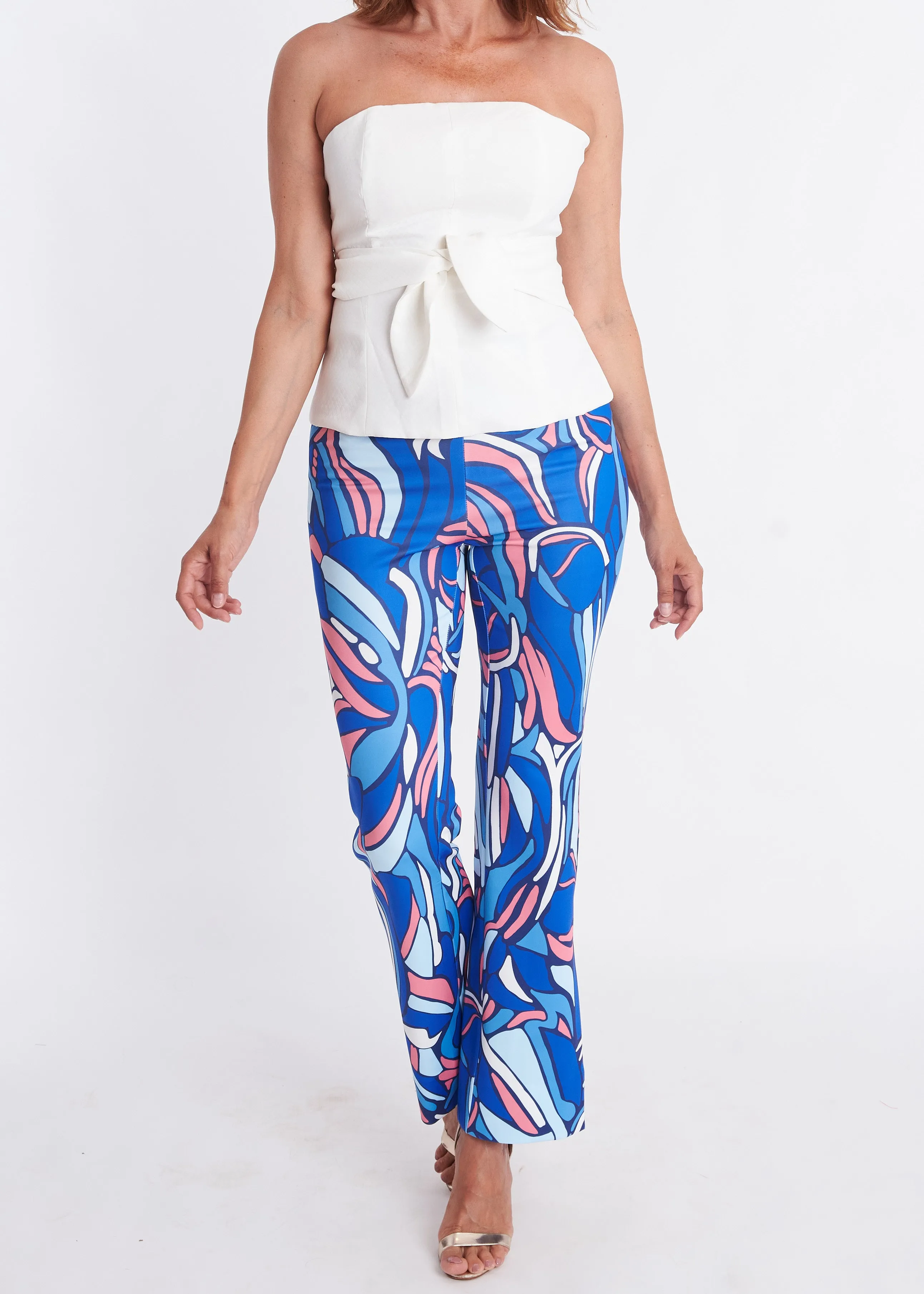 Brandy Wrap Top - White