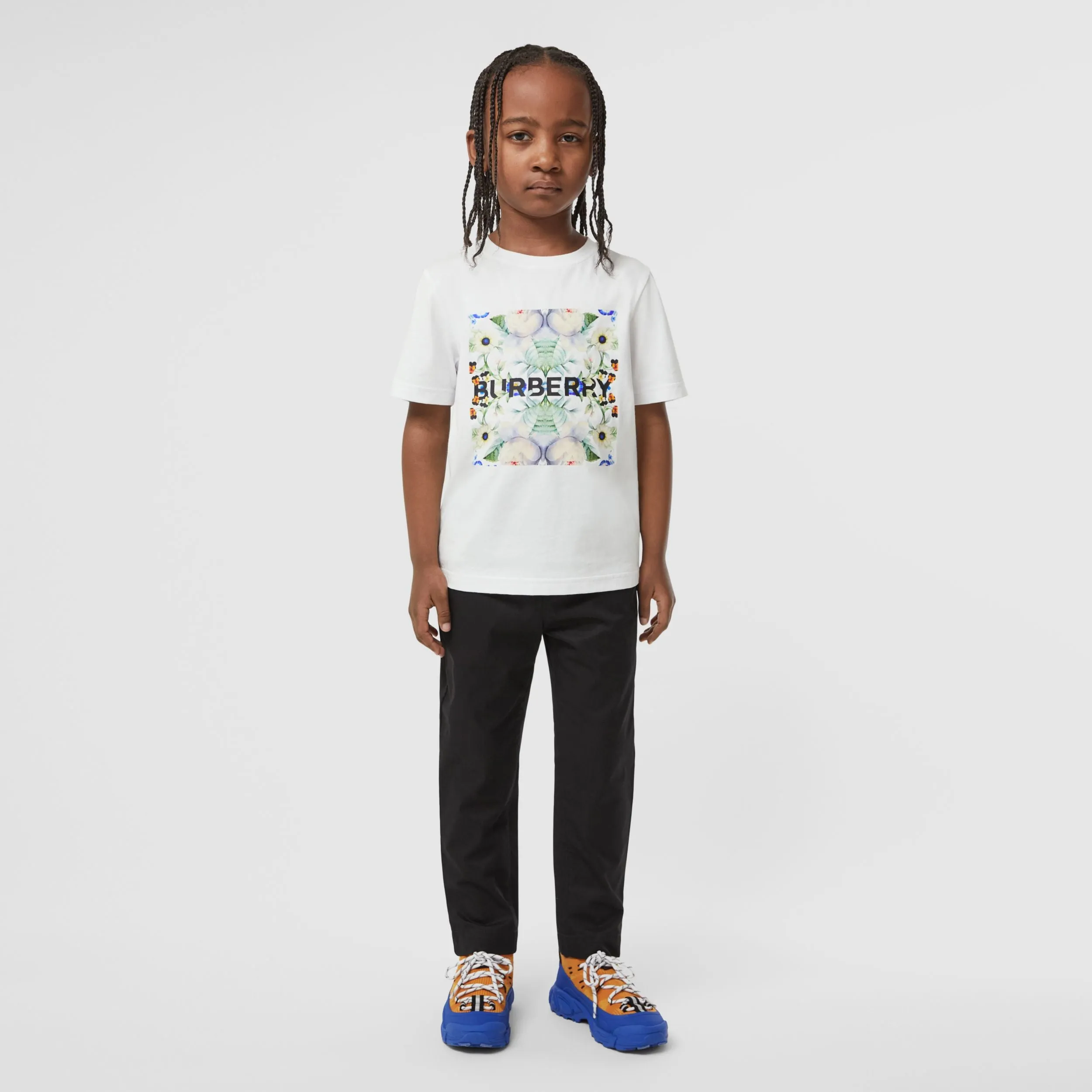 Burberry Dutch Floral Print Tshirt