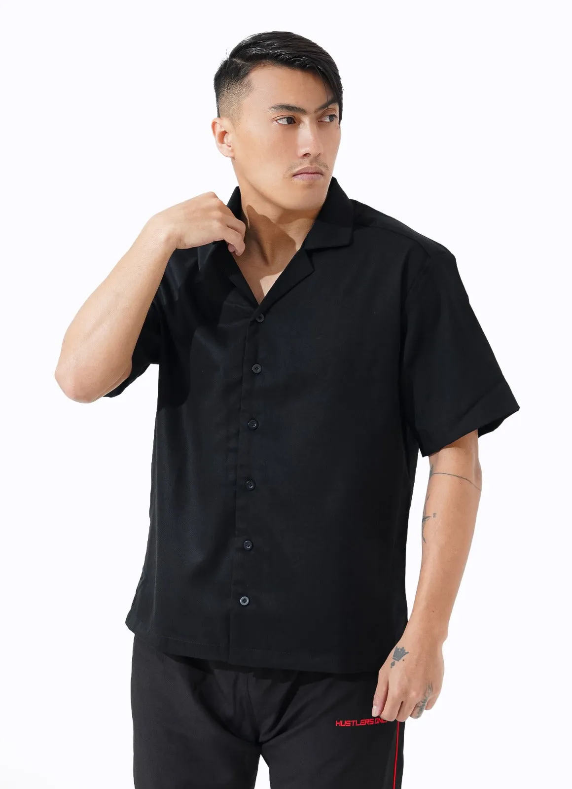 Button Down Shirt - Black