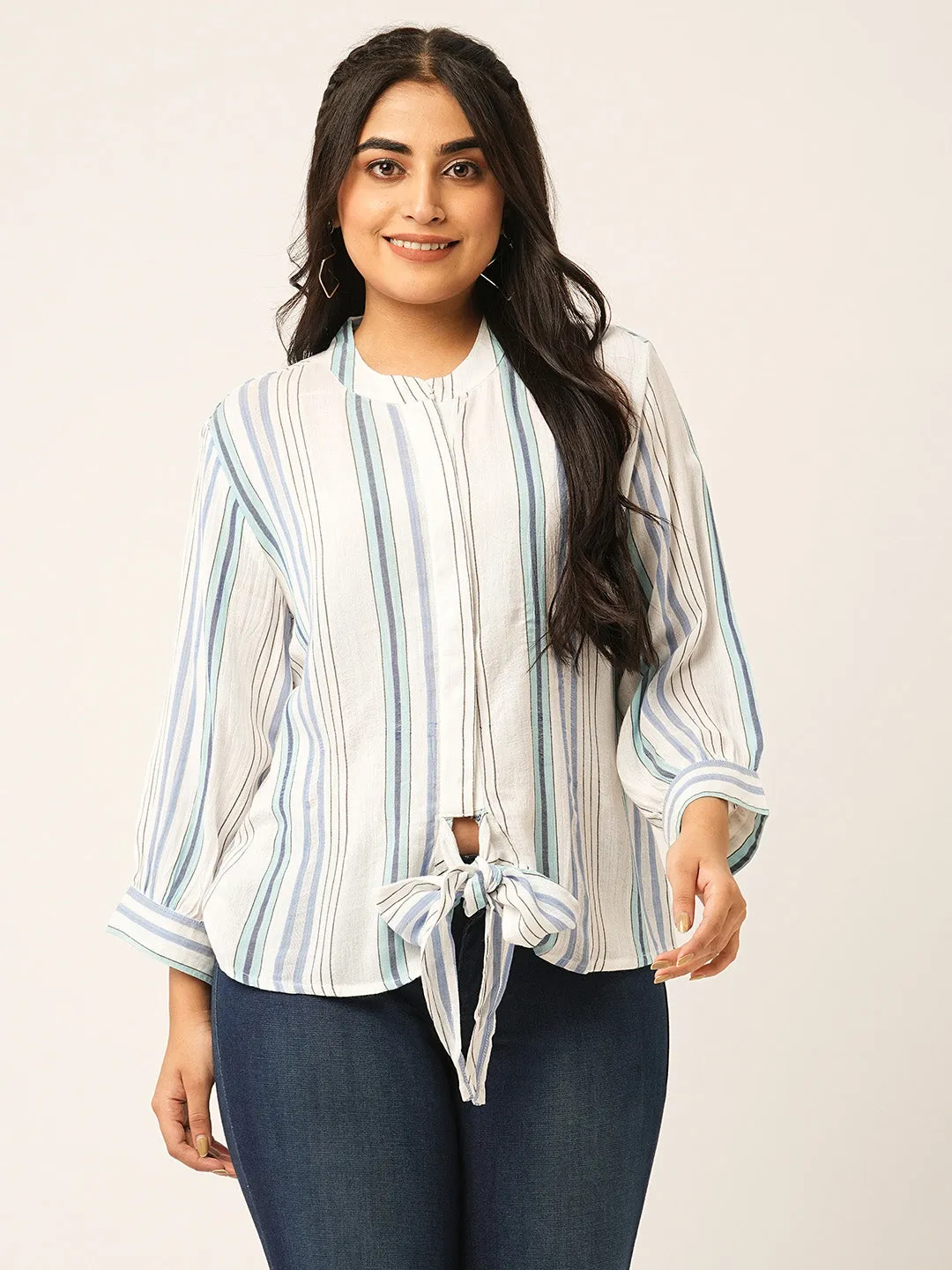 Buy White Comfort Fit Cotton Tops for Women Online India - Zola