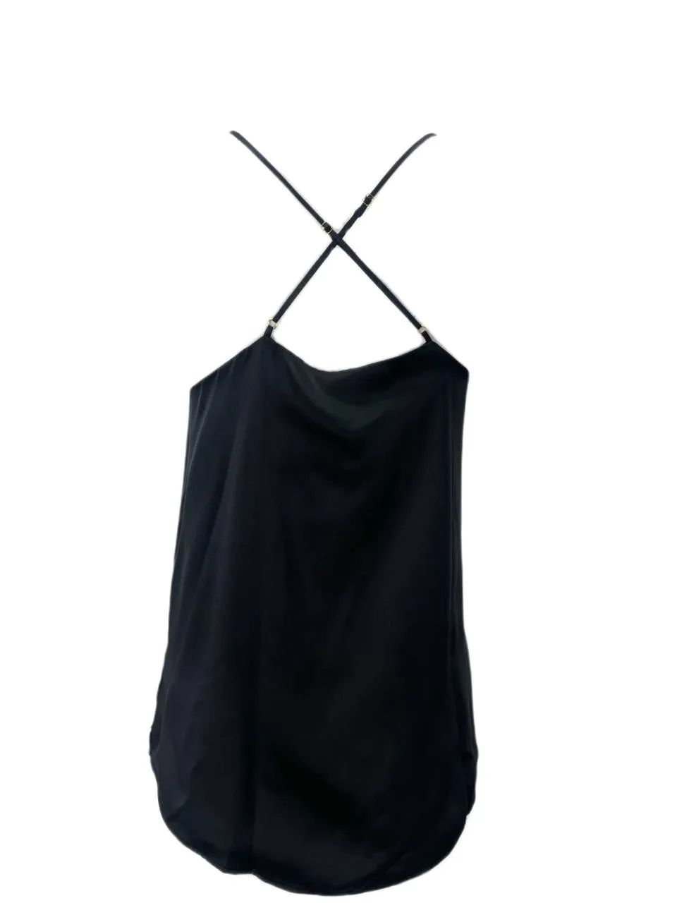 CAMI Women's Black Casual Sleeveless Top #600 S NWT