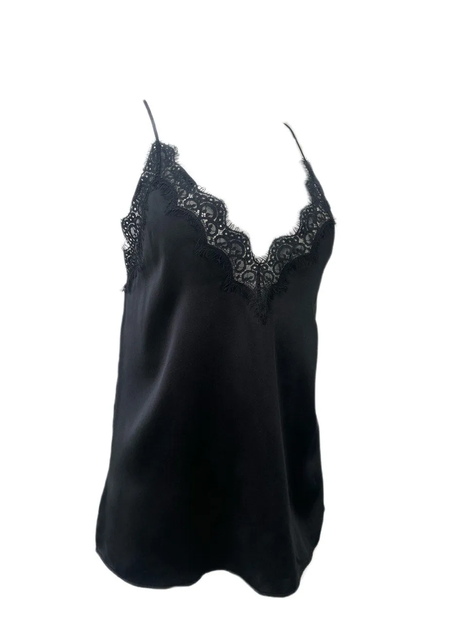 CAMI Women's Black Casual Sleeveless Top #600 S NWT