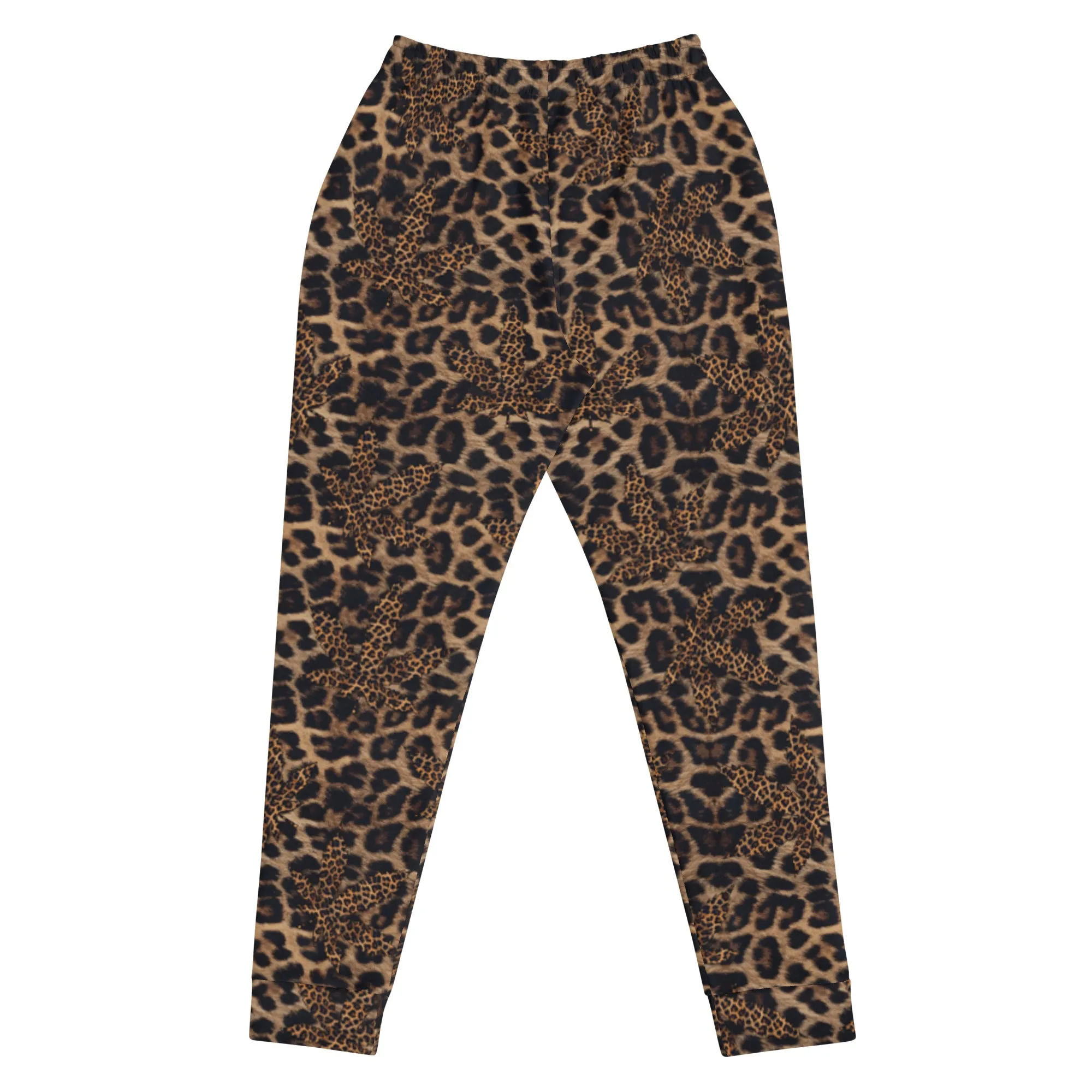Cannabis Animal Print Women's Joggers