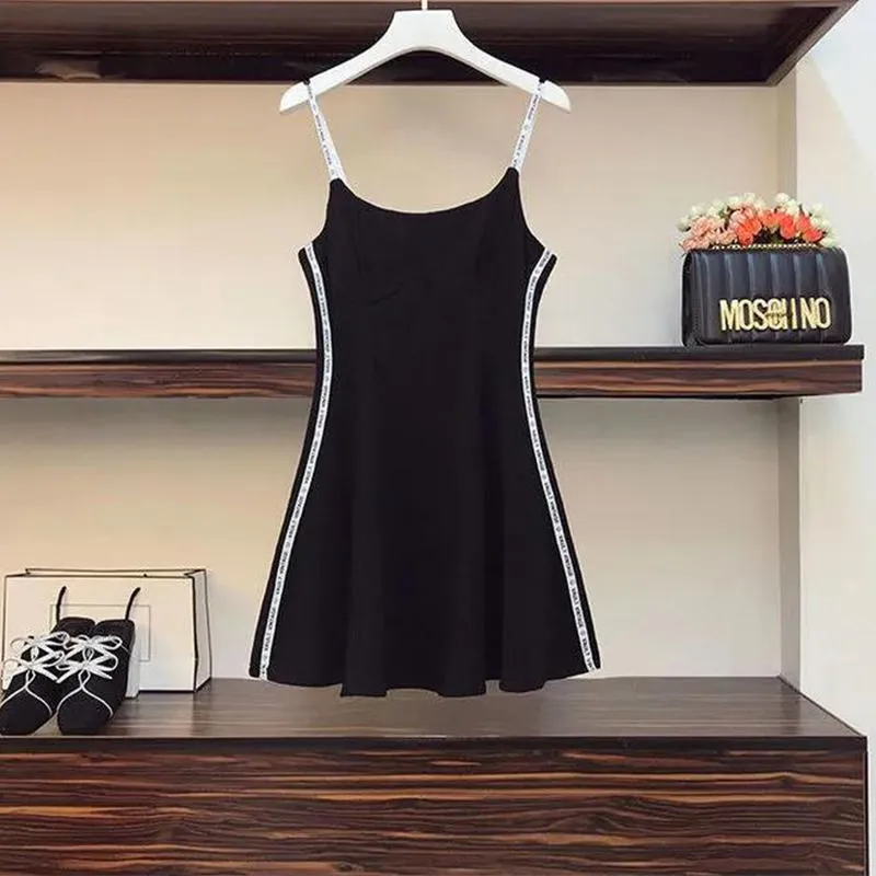 Casual Fashion 2 Pcs Women Set Cardigan Long Sleeve Loose Top   High Waist Hip Elastic Wide Leg Skirt Wild Suit