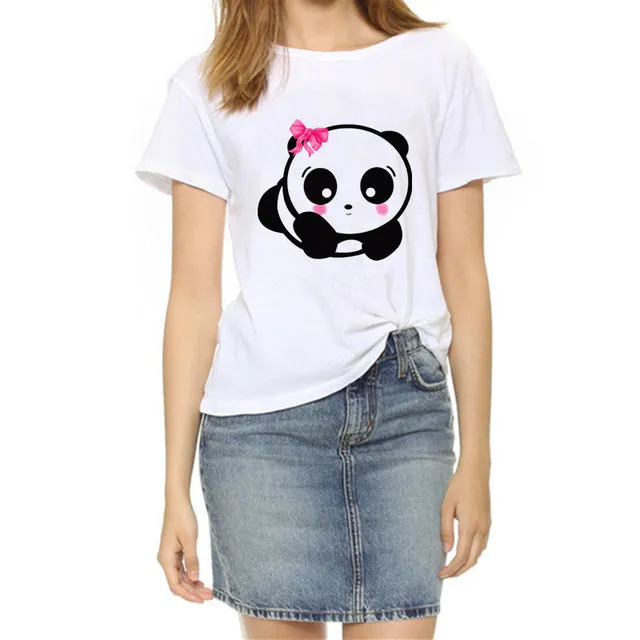 Casual Funny Mouse Tops Tees