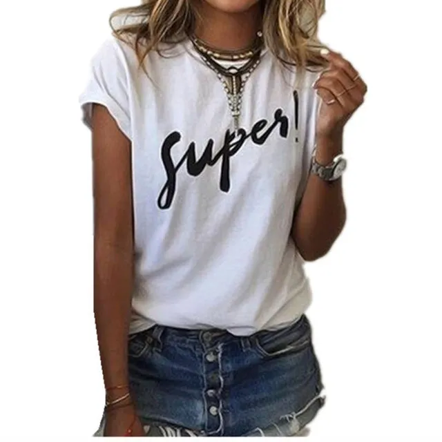 Casual Funny Mouse Tops Tees