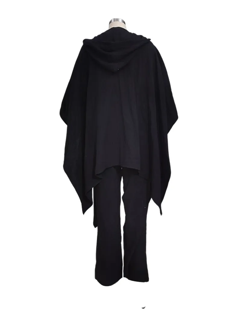casual linen cotton long sleeves tops and pants