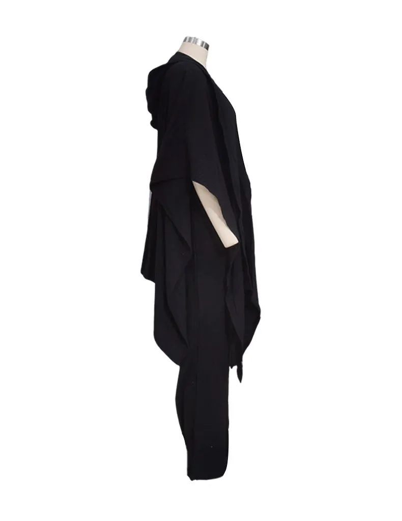 casual linen cotton long sleeves tops and pants