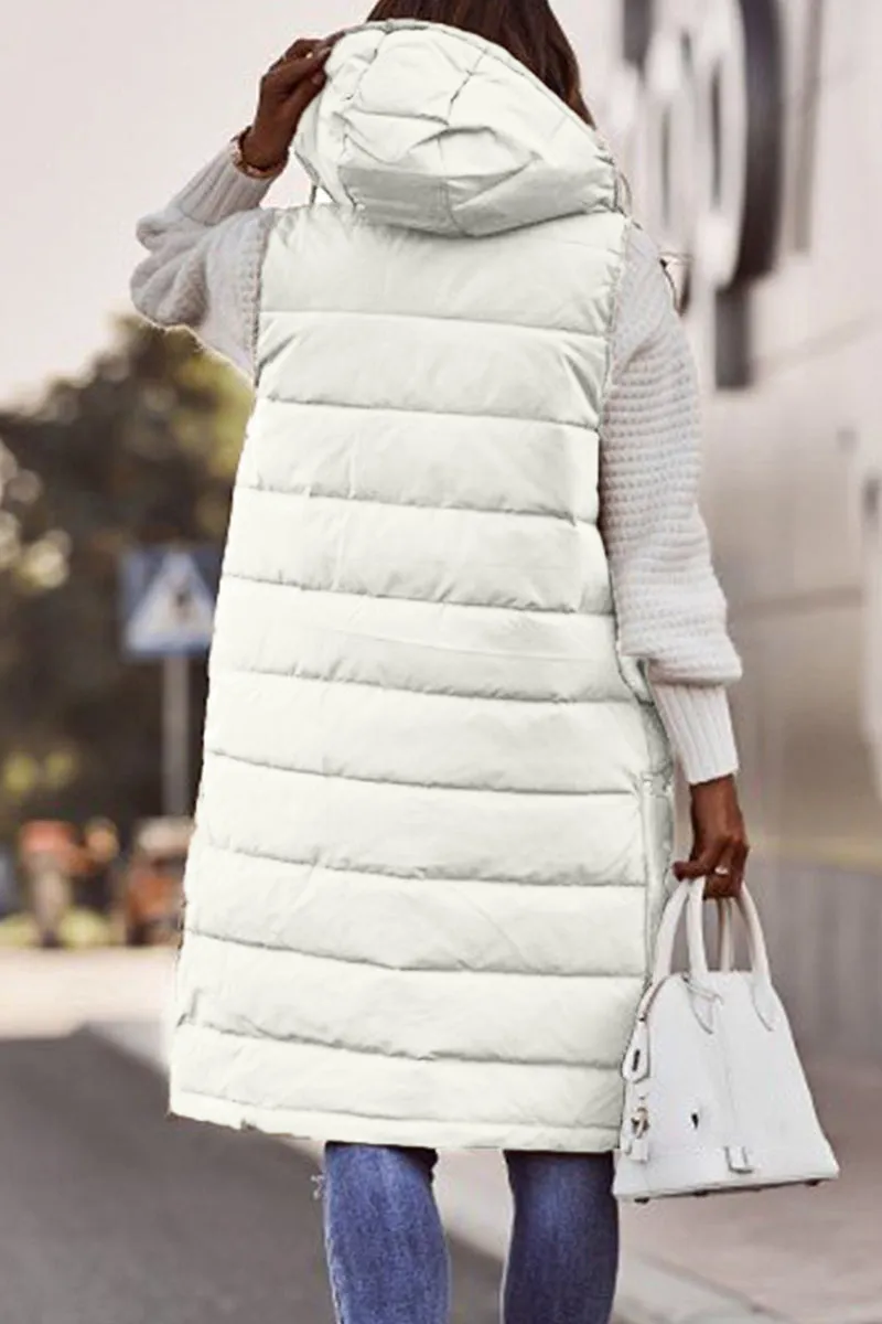 Casual Street Solid Zipper Mandarin Collar Tops