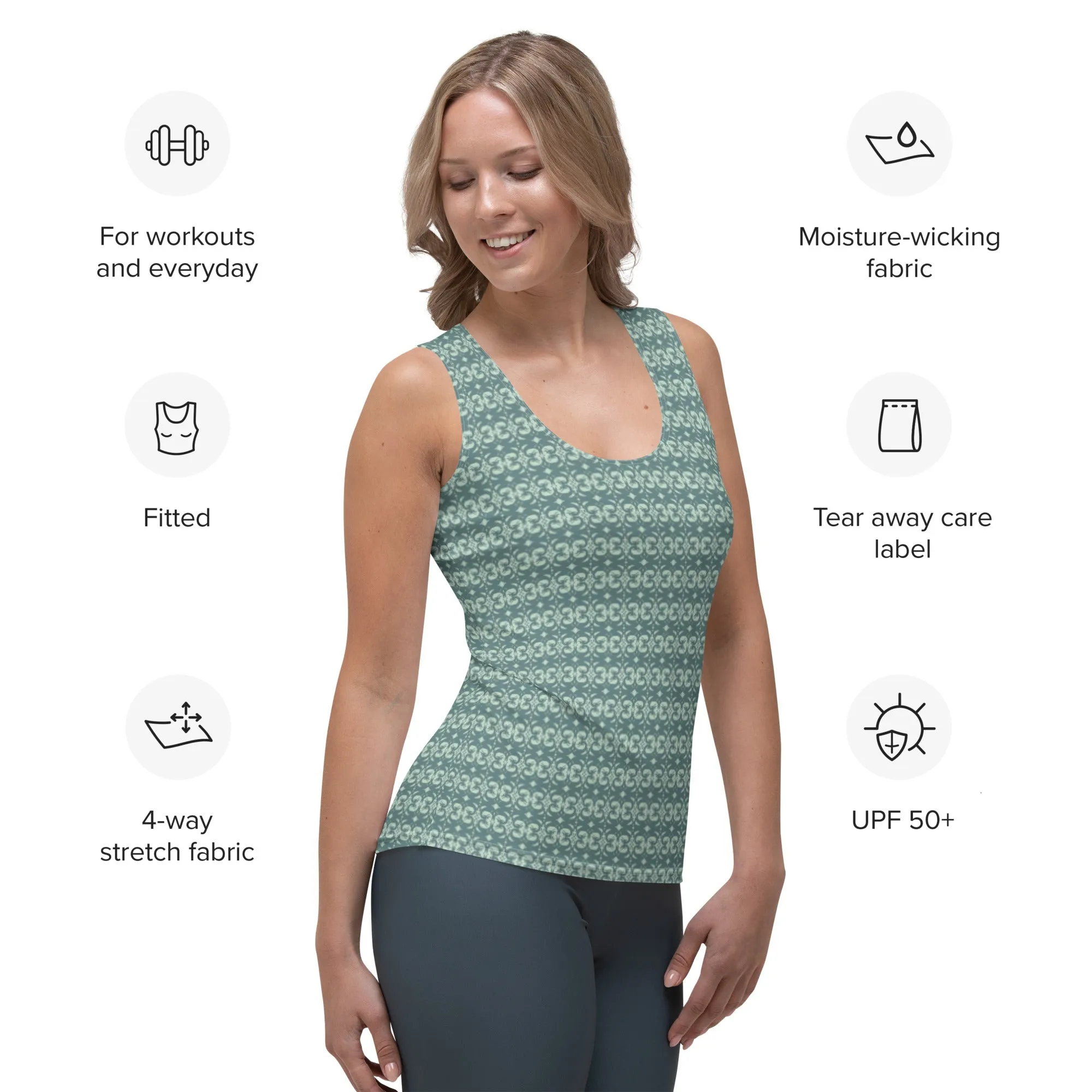 Celtic Dragon UPF 50 Tank Top