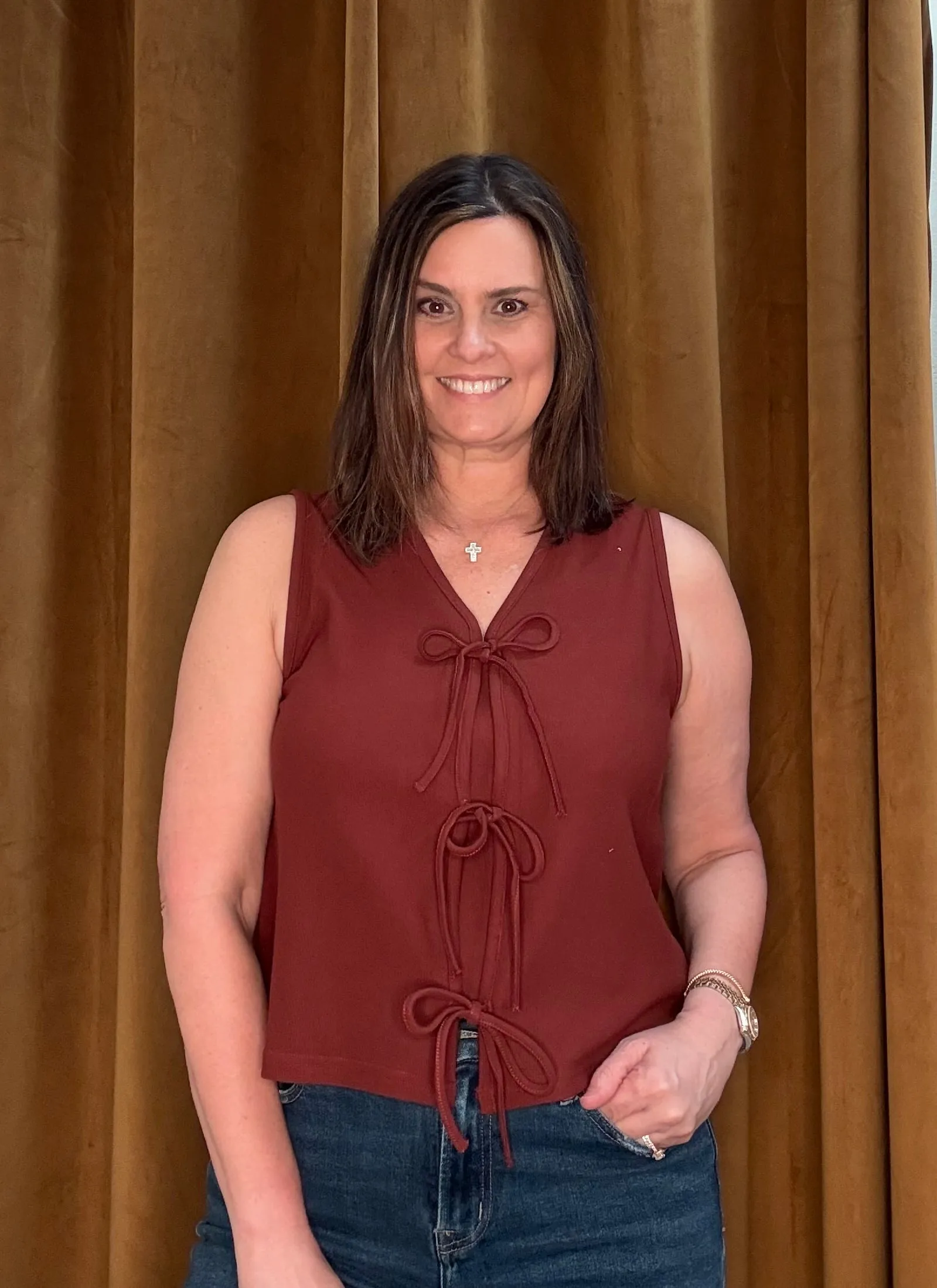 Chic Bow Vest