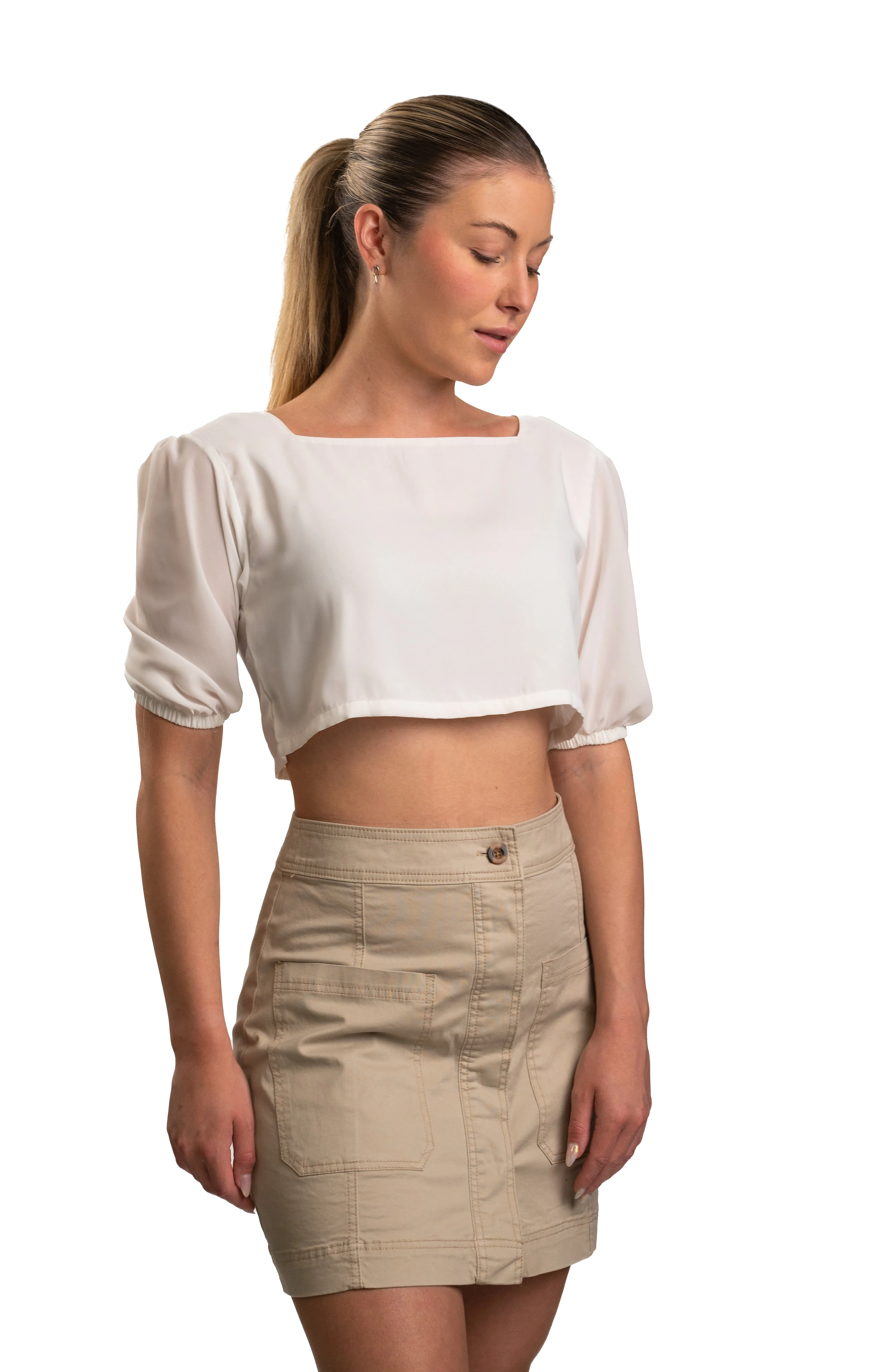 Chic Minimalist Crop Top