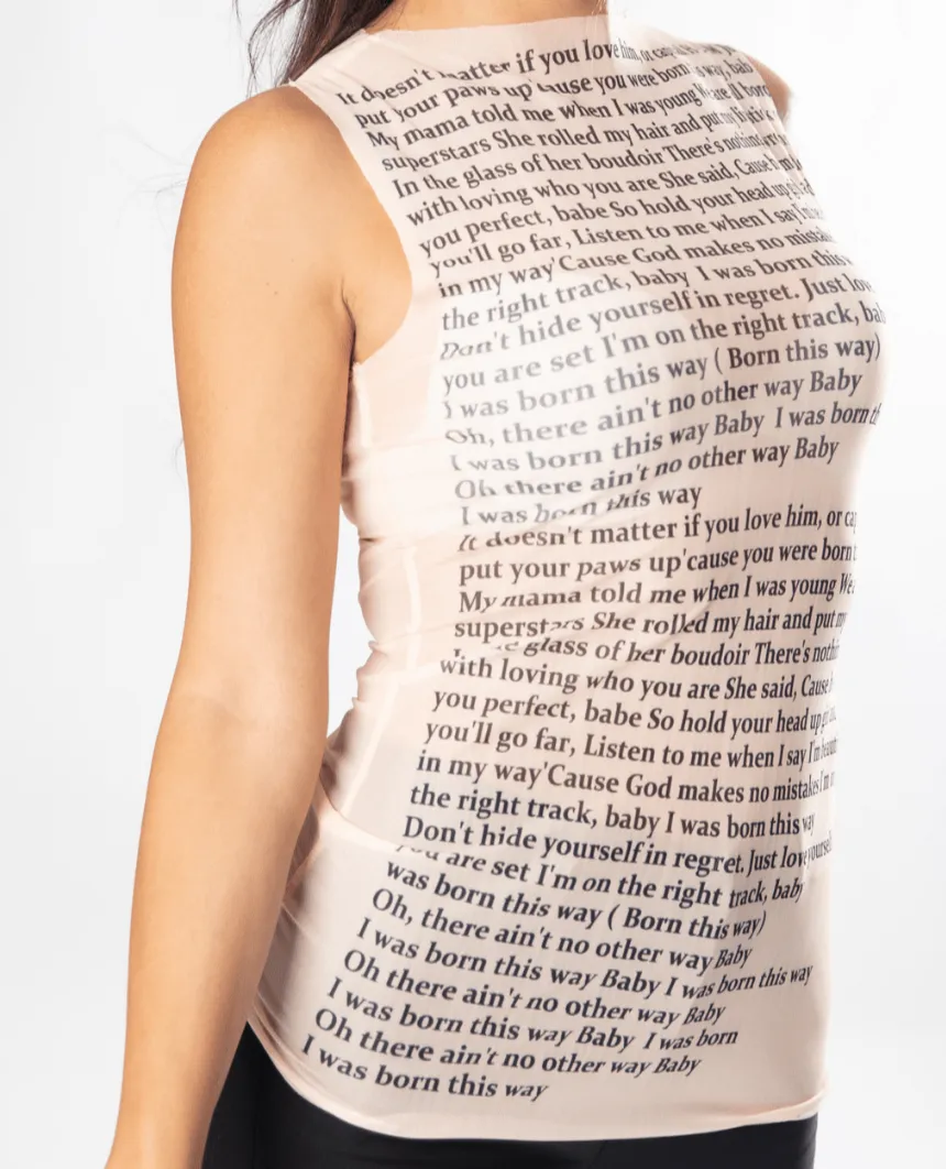 Chic Typography Tee
