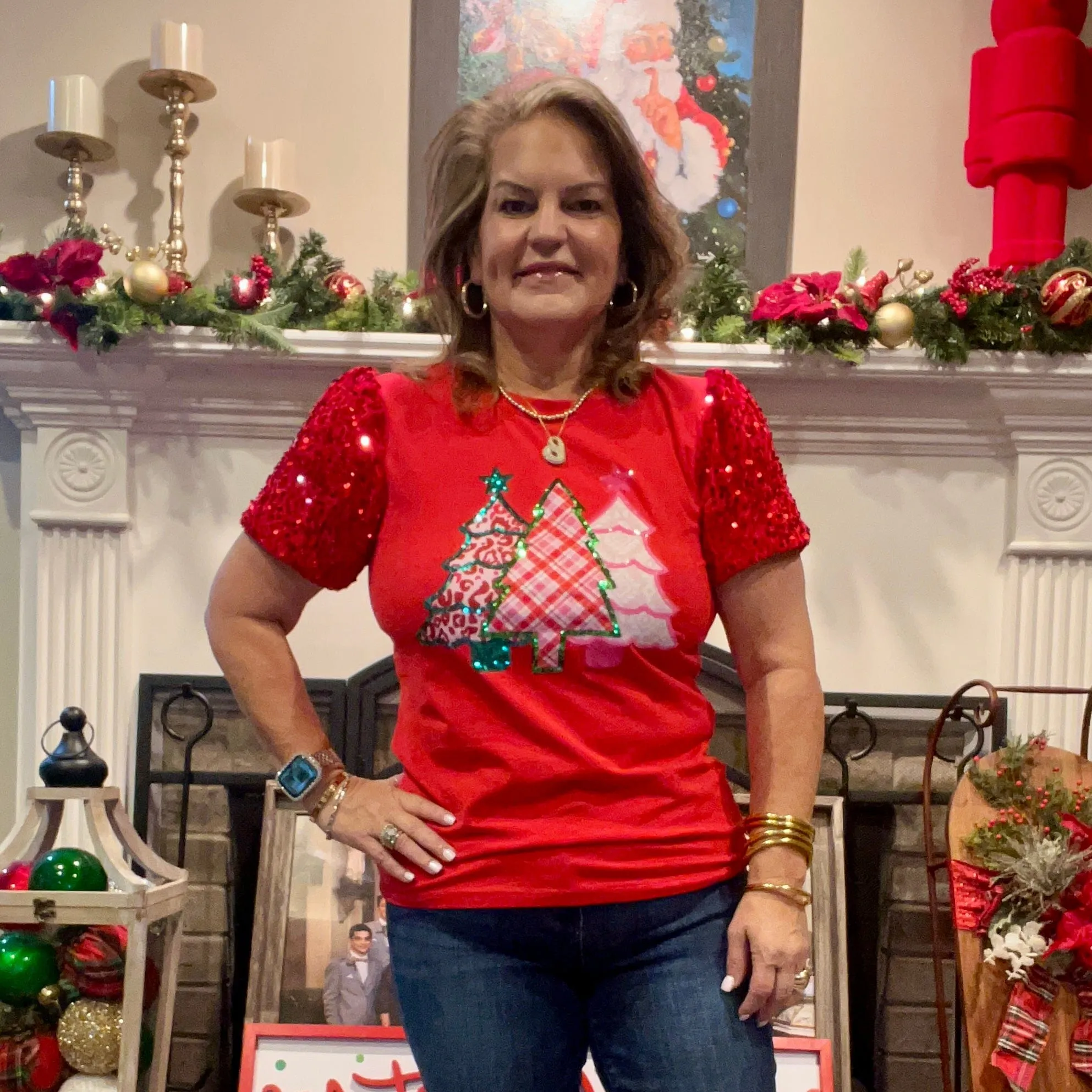 Christmas Tree Forest Tee