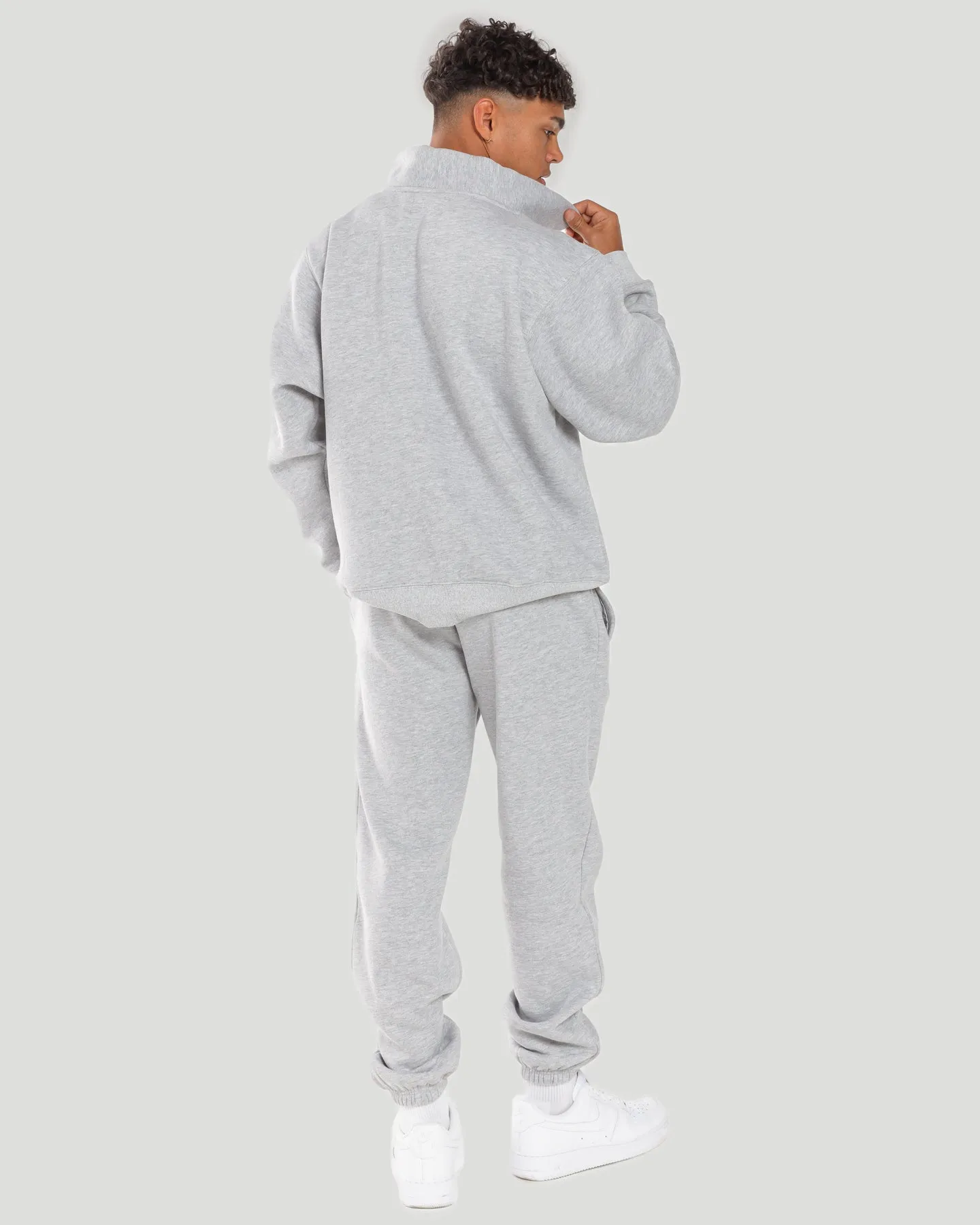 Classic 1/4 Zip - Grey