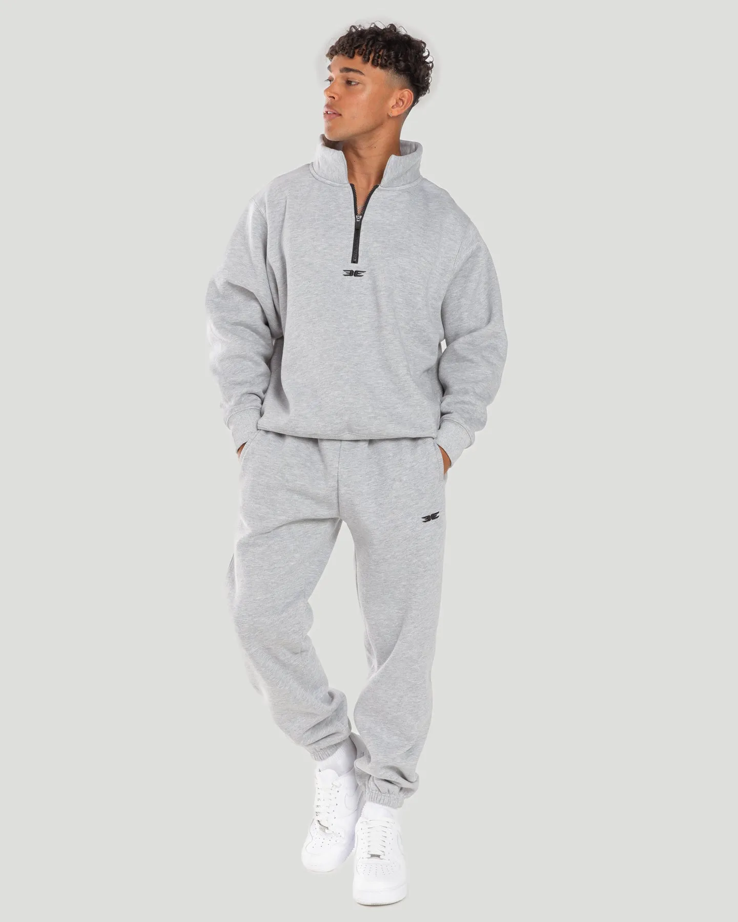 Classic 1/4 Zip - Grey