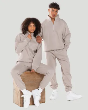 Classic 1/4 Zip - Taupe