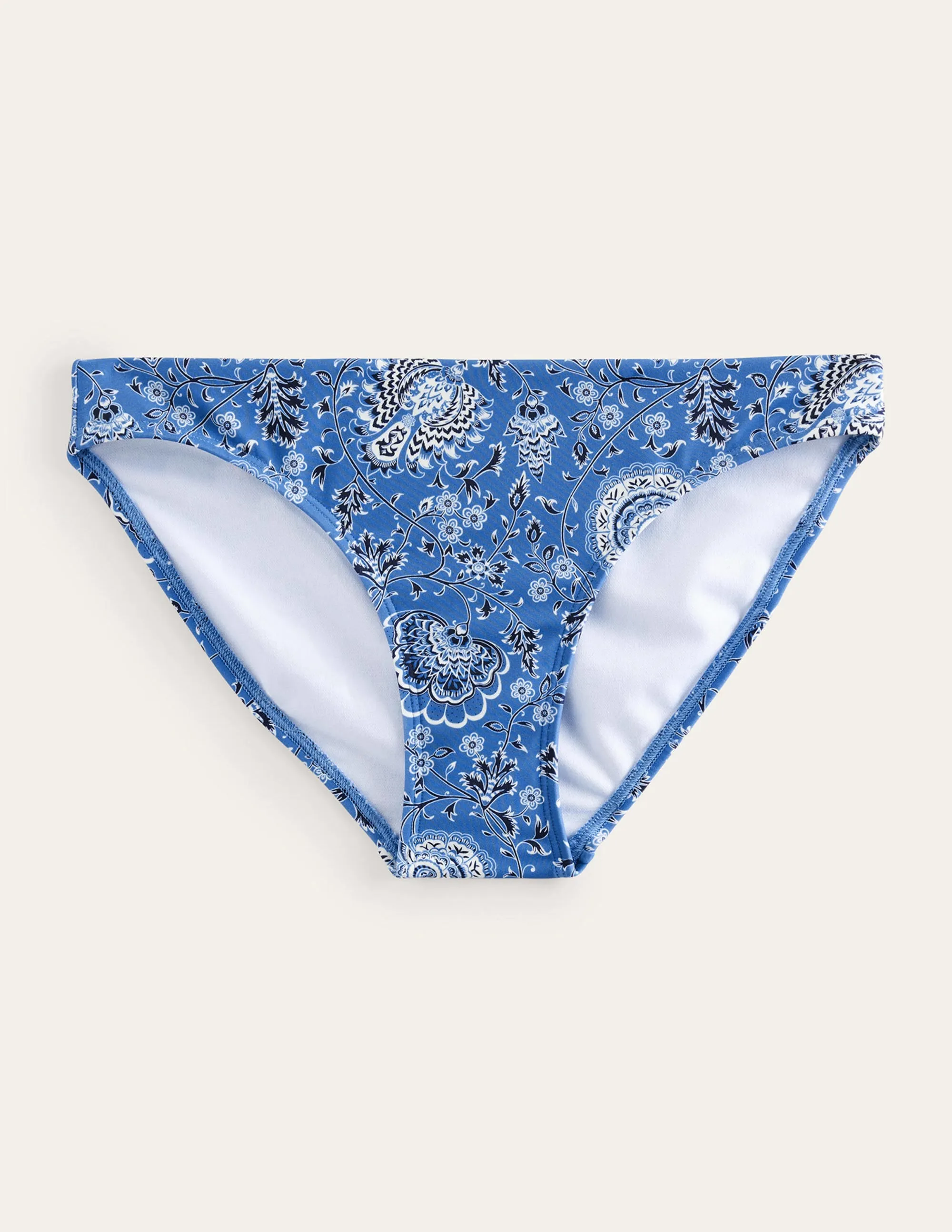 Classic Bikini Bottoms-Azure, Gardenia Grove