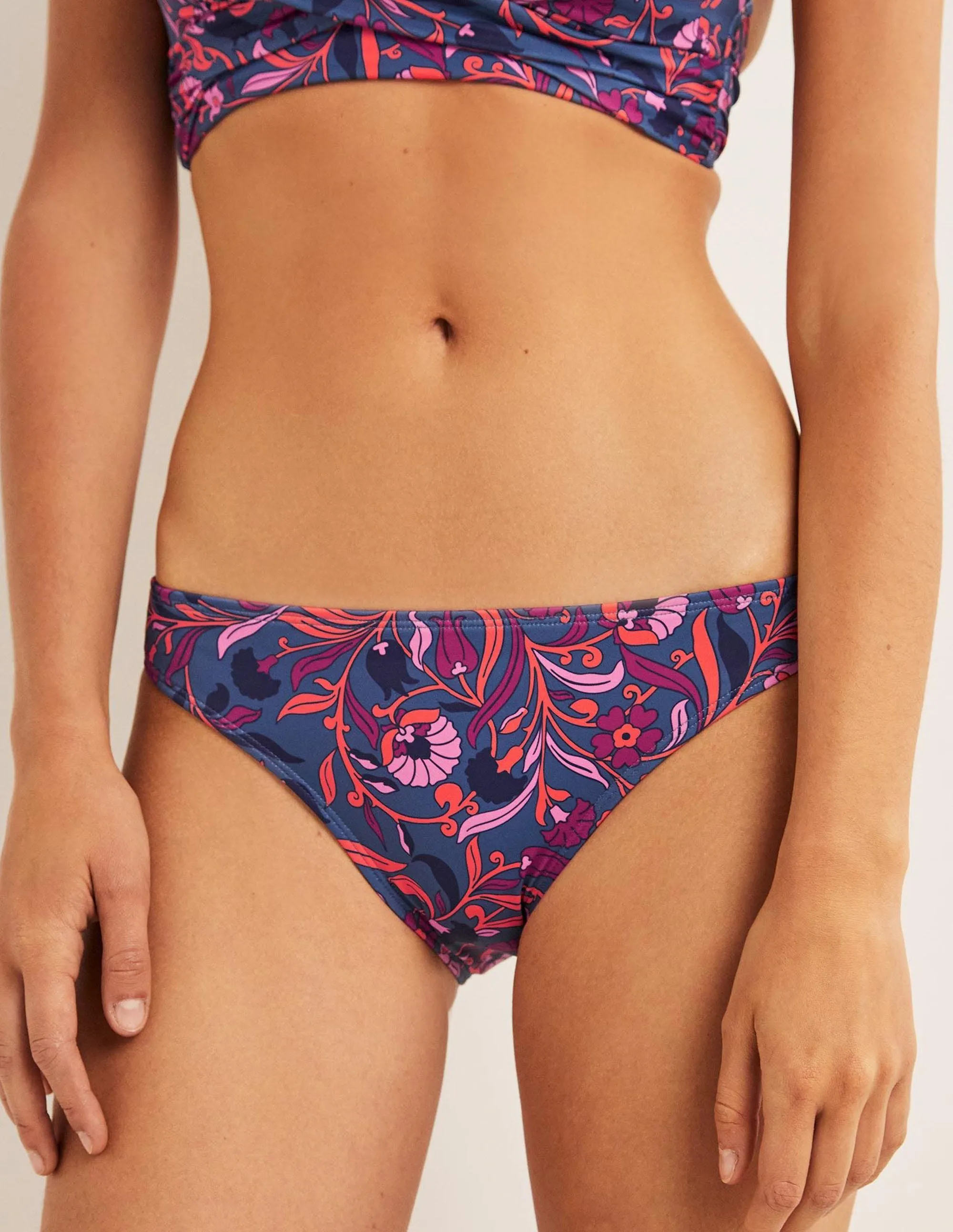 Classic Bikini Bottoms-Globe, Enchanting Vine