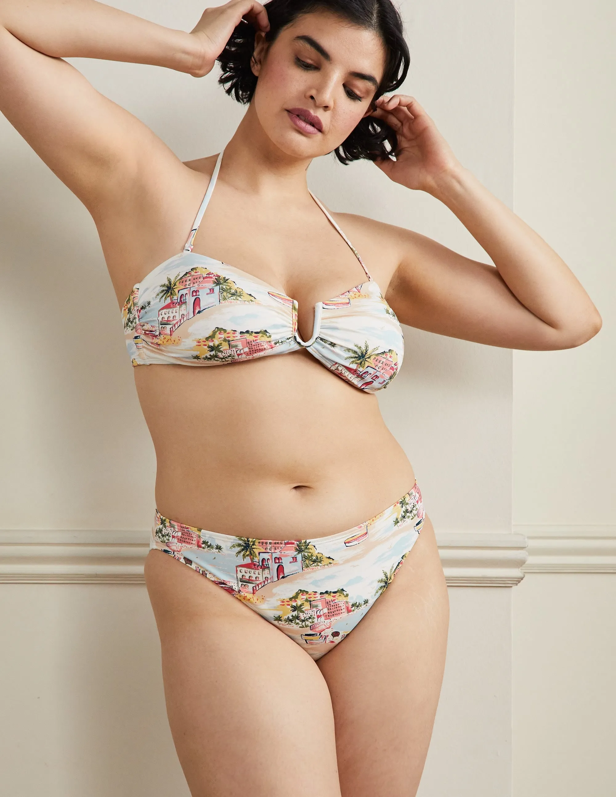 Classic Bikini Bottoms-Ivory, Paradise Bay