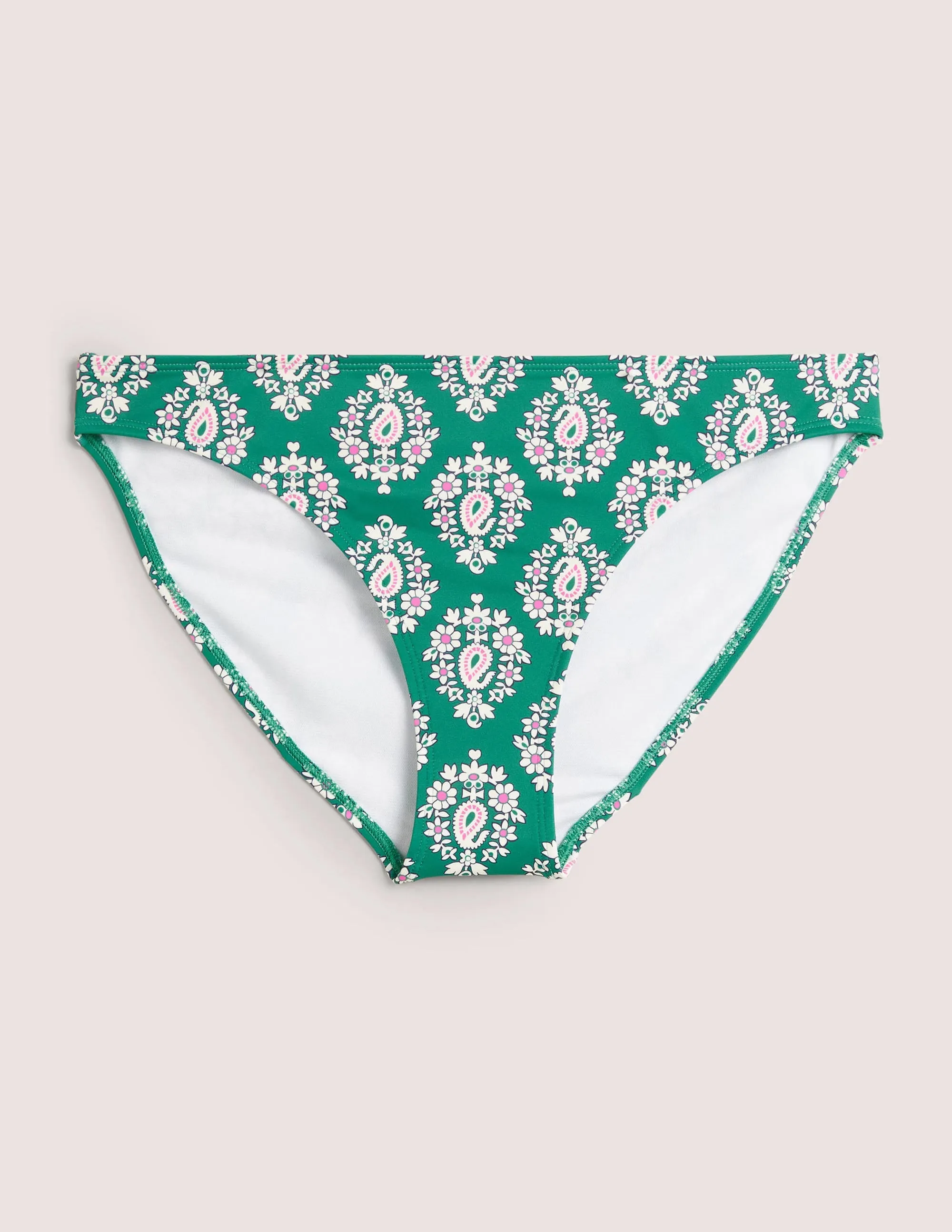 Classic Bikini Bottoms-Shady Glade, Opulent Paisley