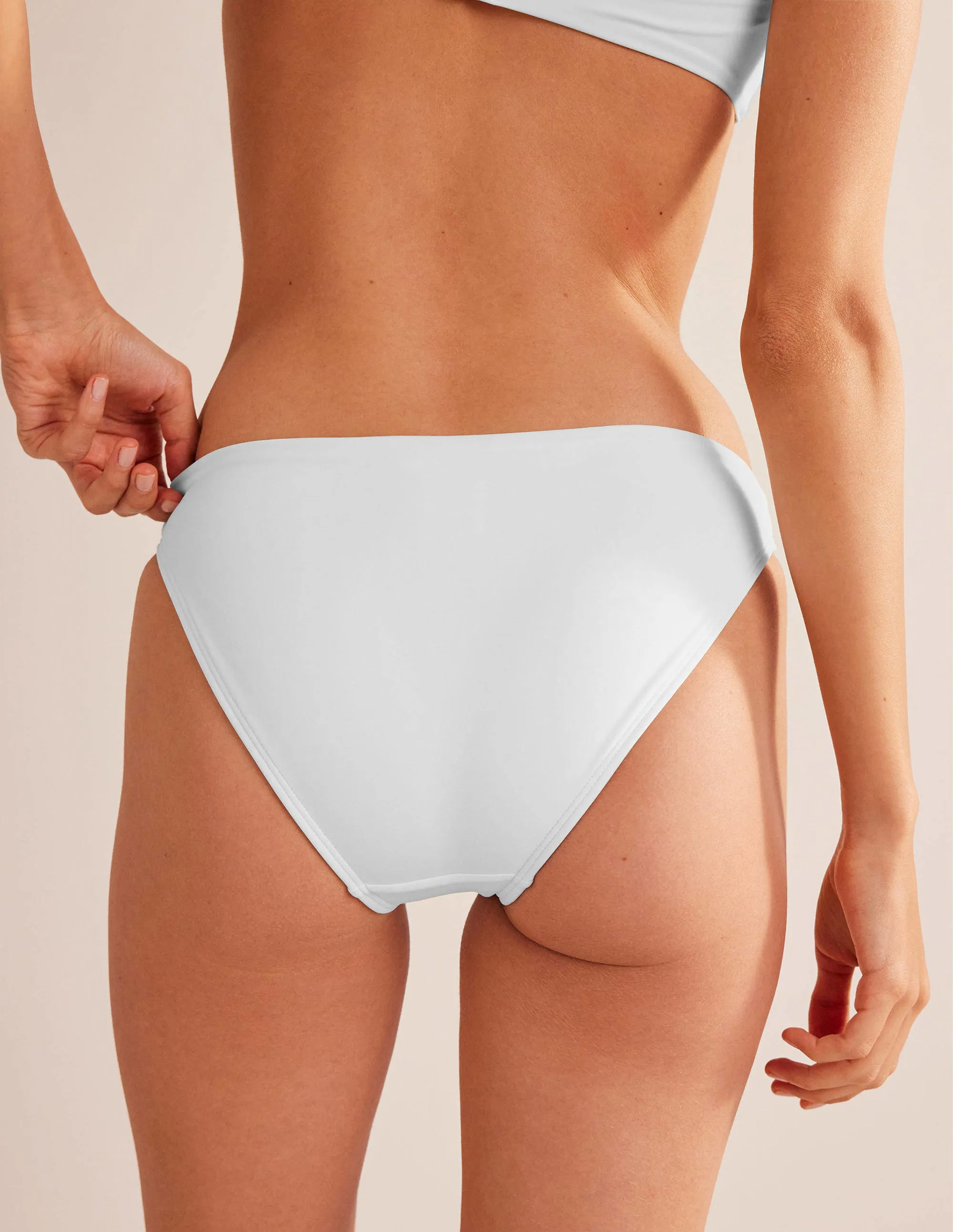 Classic Bikini Bottoms-White