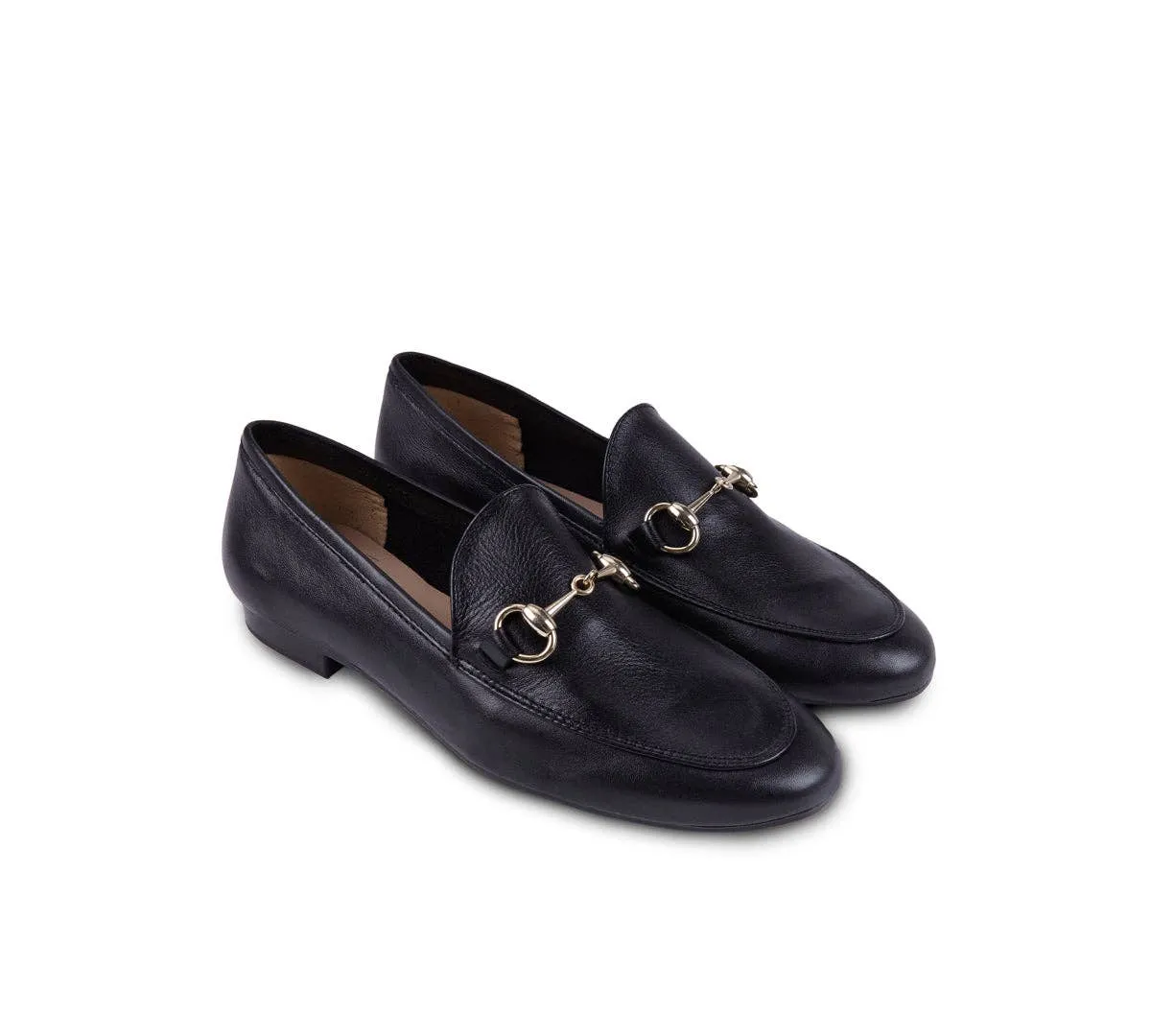 Classic Chain Leather Loafer Shoes Toledo | Navy