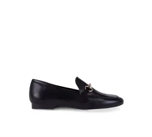 Classic Chain Leather Loafer Shoes Toledo | Navy