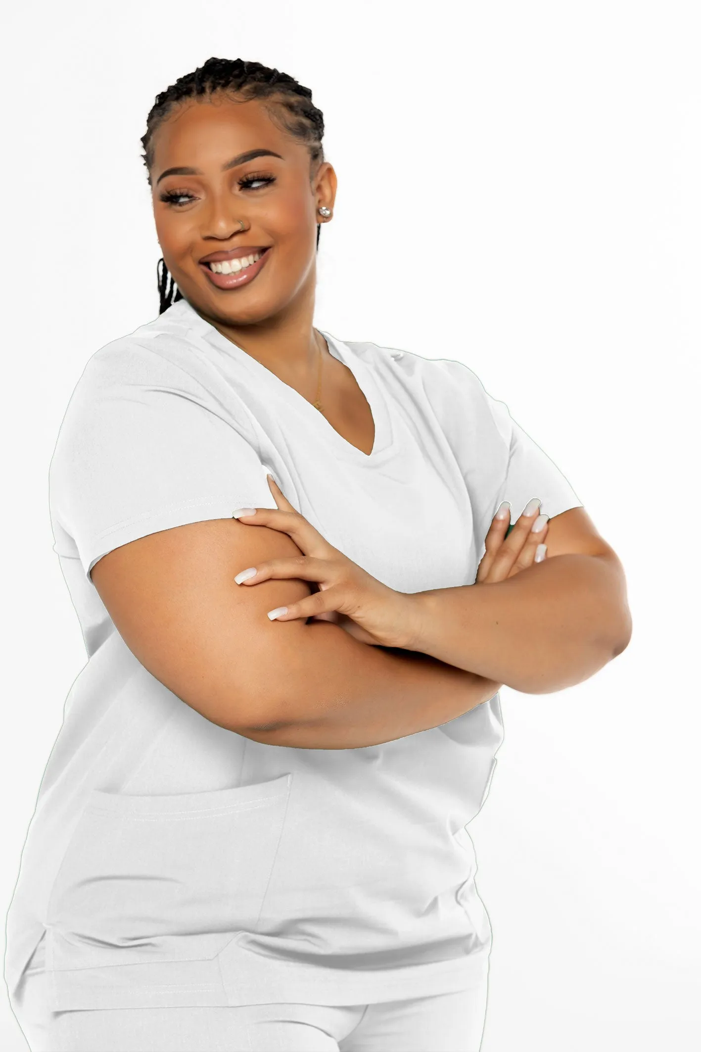 CLASSIC COLLECTION V-NECK TOP | CLASSIC WT1